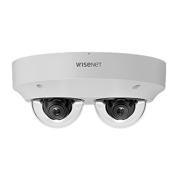Hanwha VisionWISENET P Series 2MP x 2CH Multi-Directional Camera (Lens not included