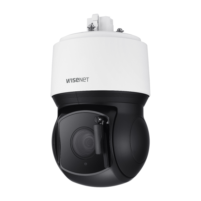 Hanwha VisionWisenet7 X Series 6MP IR PTZ PLUS with 30x Zoom and Wiper (Powered by