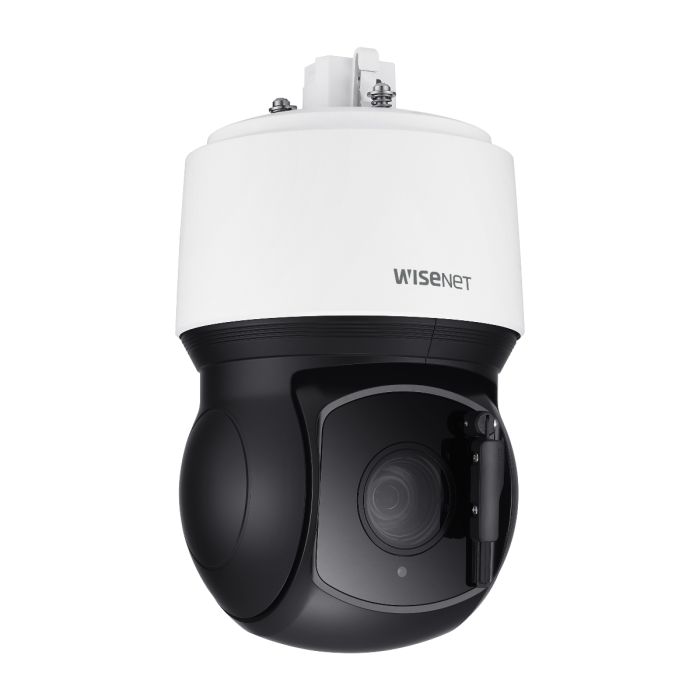 Hanwha VisionWisenet7 X Series 6MP IR PTZ PLUS with 30x Zoom and Wiper (Powered by
