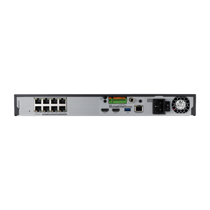 Hanwha VisionHanwha Vision 8CH AI NVR with 8 x PoE