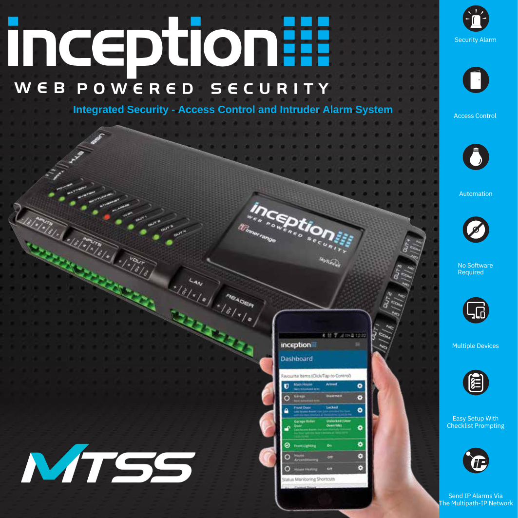 Inner Range Inception Controller Packages - MTSS Buy Now – Modular ...