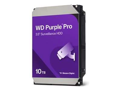 WESTERN DIGITAL WD101PURP PURPLE 10TB HDD