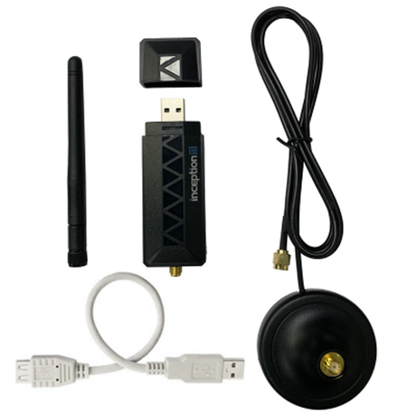 InceptionInception WiFi Adaptor MKII with Antenna Cable, Magnetic Base and USB 