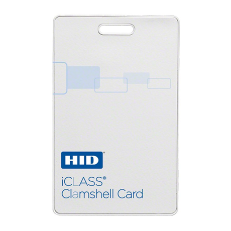 HIDHID iCLASS Clamshell Card, 2K (Custom Programmed Locally)