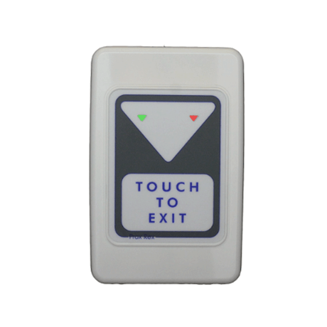 GenericTrojan Prox Rex, Touch Request To Exit Unit, White