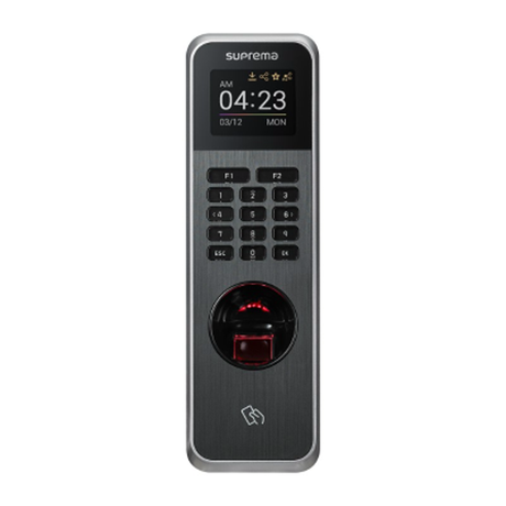 SupremaSuprema BioLite N2 Fingerprint Keypad Reader, 10K Users, PIN, iClass, 