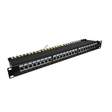 CERTECHCERTECH 24 Port 19" Cat6 Shielded Patch Panel