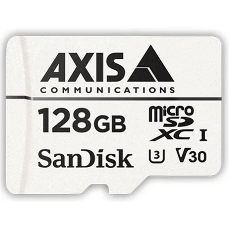 AXIS CommunicationsAXIS 01491-001 - SURVEILLANCE CARD 128 GB IS A HIGH ENDURANCE MICROSDX