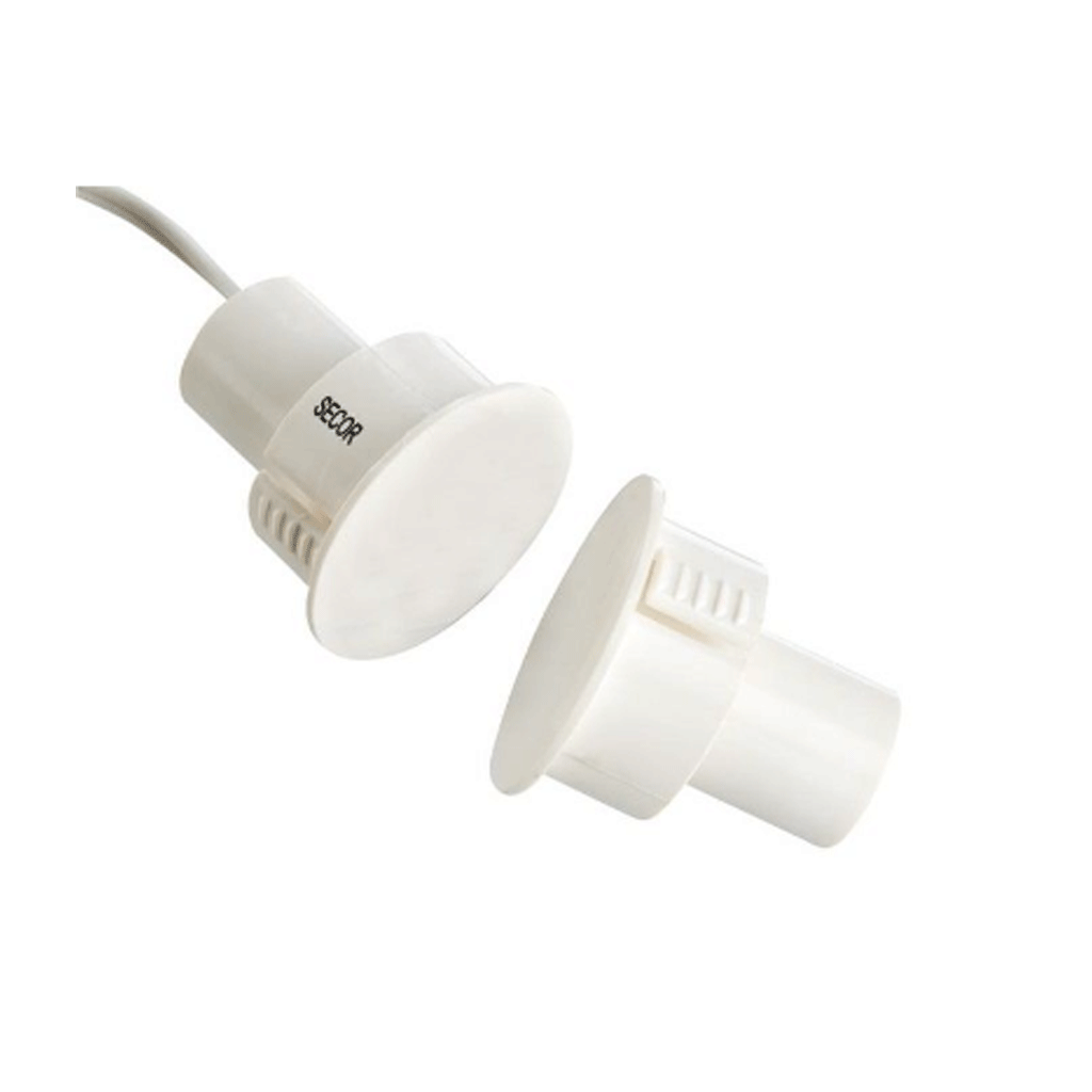 MTSS - Security, IT Professional Products and ServicesRecessed Steel Door Reed Switch, 25mm, White