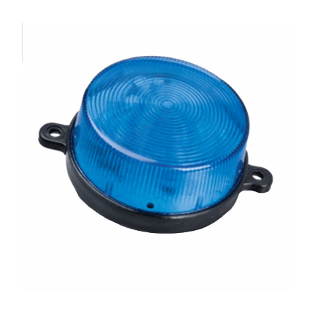 X2 SecurityLED Security Strobe, 12V DC, 2-Tab Mounting, Blue