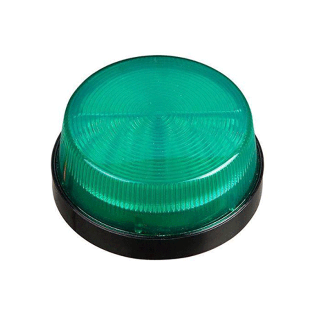 X2 SecurityLED Warning Strobe, 12/24V DC, Green