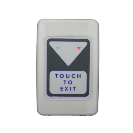 X2 SecurityTrojan Prox Rex, Touch Request To Exit Unit, White