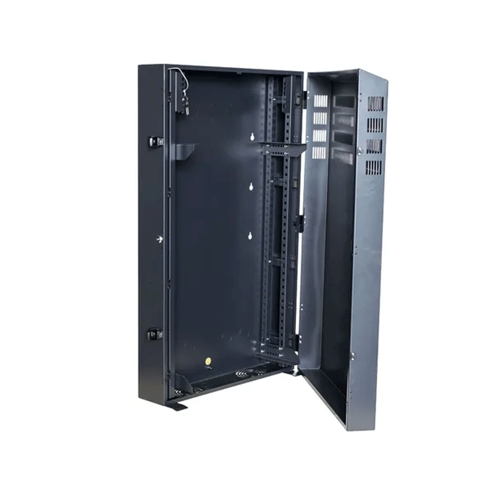 CERTECHCERTECH Vertical Wall Mount Cabinet 2RU Horizontal, 4RU Vertical