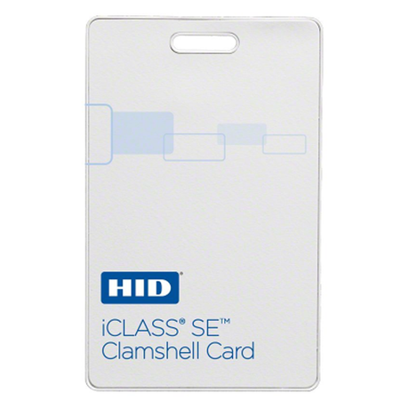 HIDiCLASS SE Clamshell Contactless Smart Card, 2k it, Custom Programmed