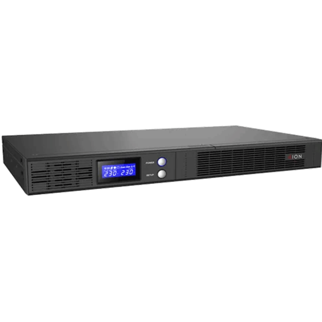 IONION F15R LINE INTERACTIVE1200VA/720W, RACK TOWER 1U, LCD, RS232,HID US