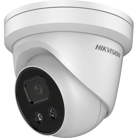 HIKVISIONHIKVISION 8MP ACUSENSE TURRET, IP67, IR, BUILT-IN MIC, SPEAKER, STROBE