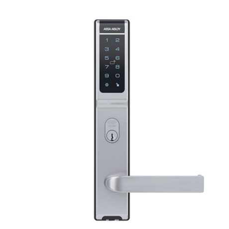 AperioAperio AU100 V3 Keypad + Reader, Bluetooth with 3772 Mortice Lock 60mm