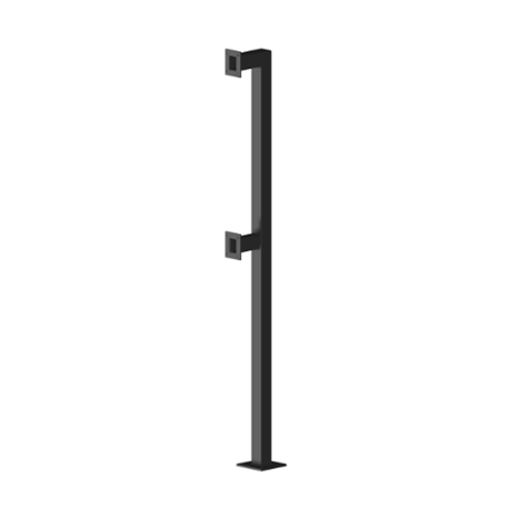 GenericSDC Outdoor Double Bollard to suit SDC Box Mount, 75 x 76 x 1170mm & 2