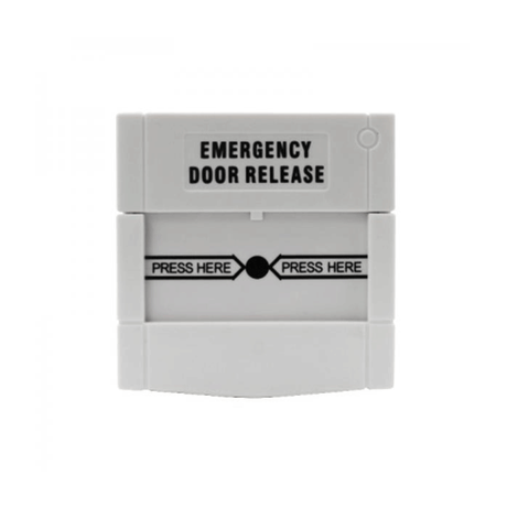 GenericSecor Emergency Door Release, Resettable, DPDT, White