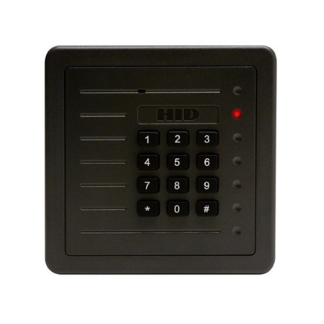 HIDProxPro 125 kHz Wall Switch Proximity Reader with Keypad (Wiegand Outp