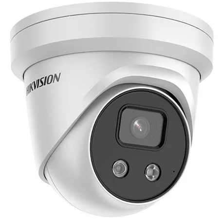 HIKVISIONHIKVISION 6MP ACUSENSE TURRET, IP67, IR, BUILT-IN MIC, 2.8MM (2366)