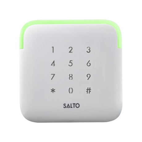 Salto SystemsSalto XS4 2.0 Proximity Reader With Keypad,BLE, Desfire / Mifare, Whit