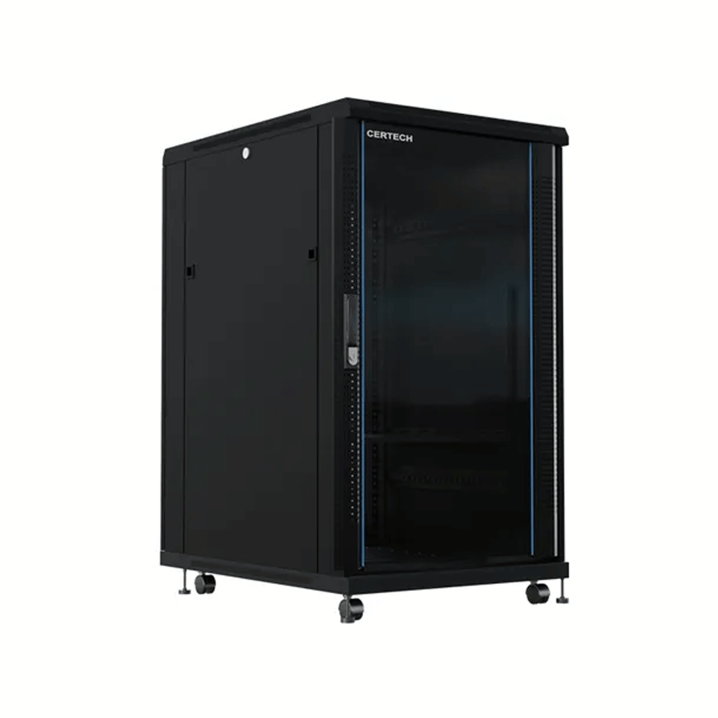 CERTECH 22RU 600 (W) x 600 (D) Premier Series Server Rack – Modular ...
