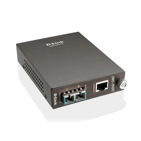 DLinkDLINK 1000BASET TO 1000BASESX MEDIA CONVERTER WITH SC FIBRE CONNECTOR 