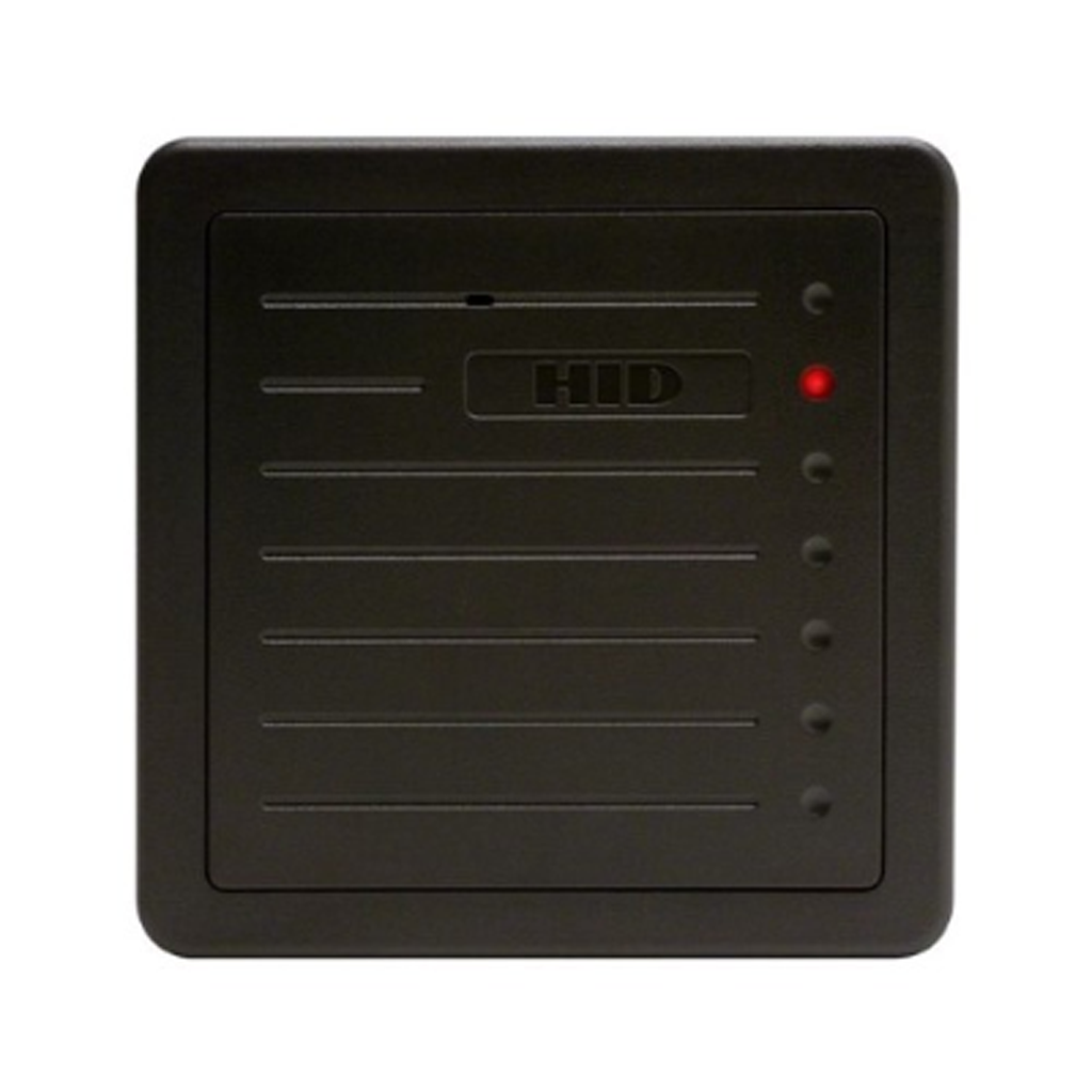 HIDProxPro 125 kHz Wall Switch Proximity Reader (RS232 Serial Output)