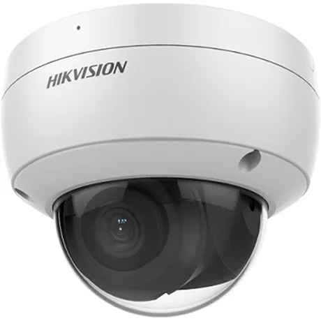 HIKVISIONHIKVISION 6MP ACUSENSE DOME, IP67, IR, BUILT-IN MIC, I/O, 4MM (2166)