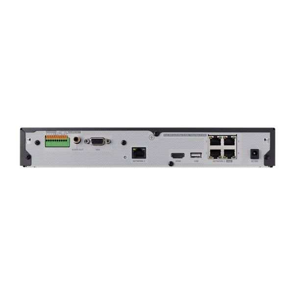 Hanwha VisionHanwha Vision 4CH AI NVR 8MP with 4 x PoE