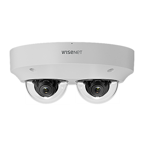 Hanwha VisionWISENET P Series 2MP x 2CH Multi-Directional Camera (Lens not included