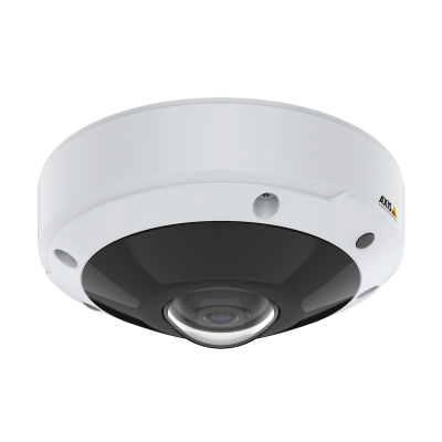 AXIS CommunicationsAXIS M3077-PLVE 6MP Mini Dome Camera, H.264, PoE, 1.56mm, 180/360 Fxed