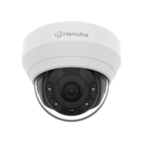 Hanwha VisionWisenet Q Series 4MP H.265 NW IR Dome 2.8mm Fixed Lens Camera