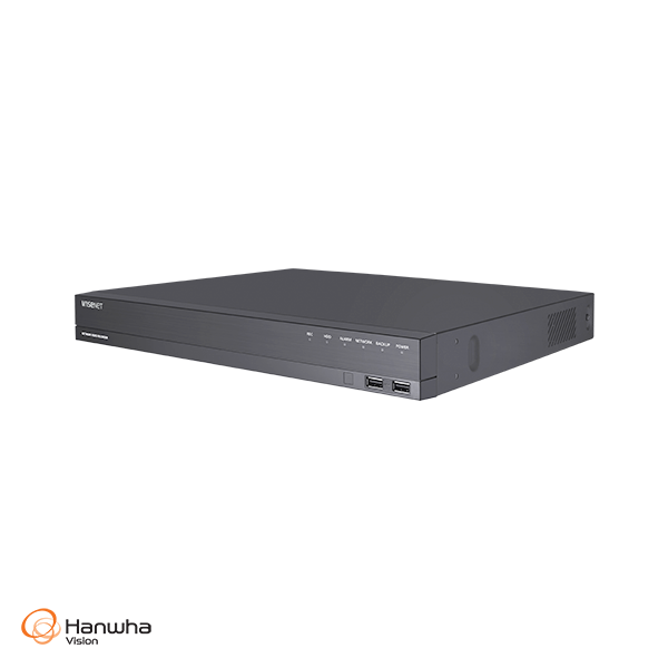 Hanwha VisionHanwha Vision 16CH 8MP H.265 NVR with PoE Switch