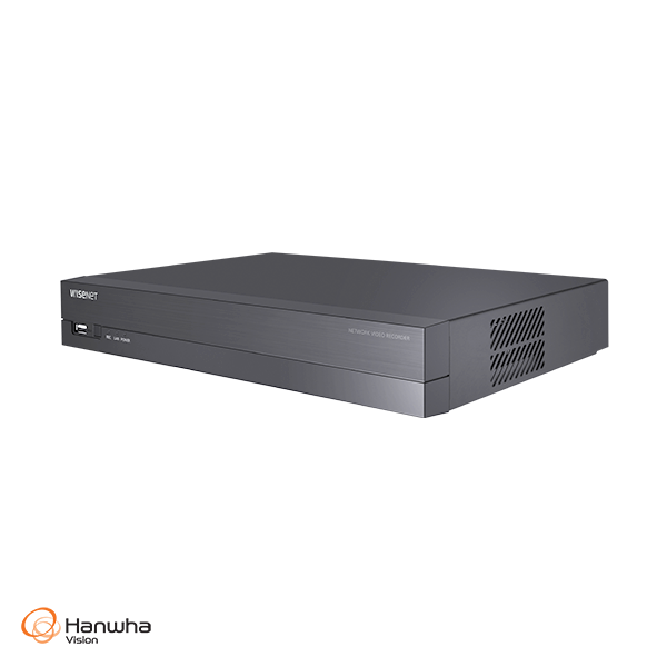 Hanwha VisionHanwha Vision 4CH 8MP H.265 NVR with PoE Switch