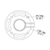 Hanwha VisionSpeed Dome ParaPet Mount Adaptor