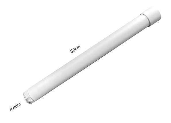 50cm Extension Pole. Required Adapter CT-SBP-302CMAW / CT-SBP-302CMB (Compatible with all WISENET Flange)