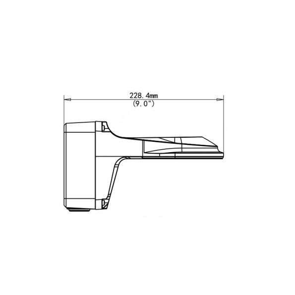 UniarchUniarch Wall mount Bracket with Junction Box for Turret Dome