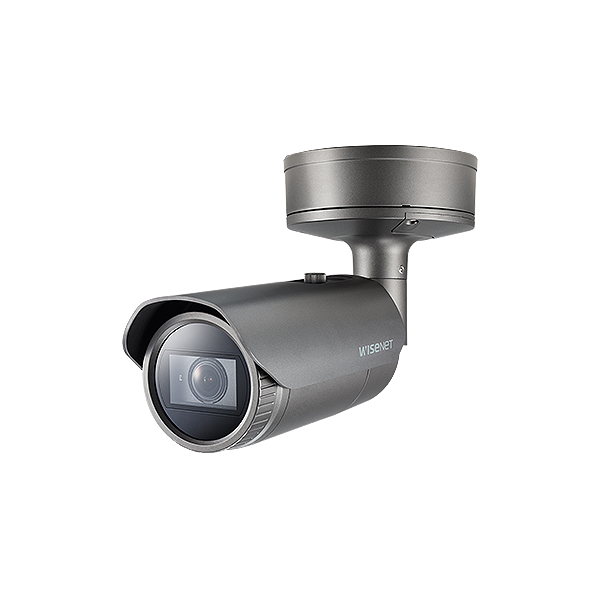 Hanwha VisionWISENET P Series 2MP Network AI IR Bullet Camera (4.5-10mm Lens