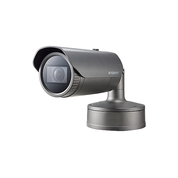 Hanwha VisionWISENET P Series 2MP Network AI IR Bullet Camera (4.5-10mm Lens