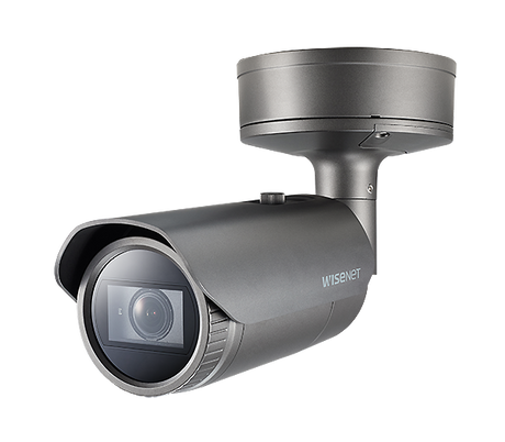 Hanwha VisionWisenet7 X Series 6MP Motorised Vari-Focal Bullet with IR (Powered by 