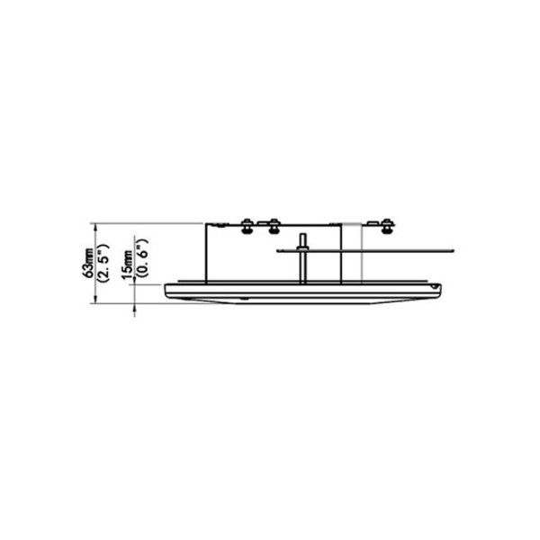 Hanwha VisionRecess Mount housing for O2-IPC3232ER-VS