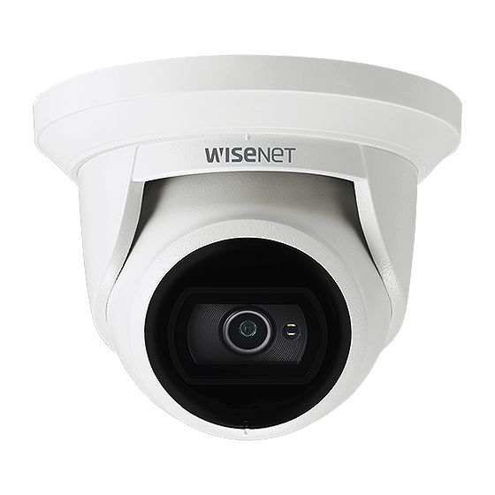 Hanwha VisionWisenet Q Series / 5M H.265 NW IR Flateye Camera