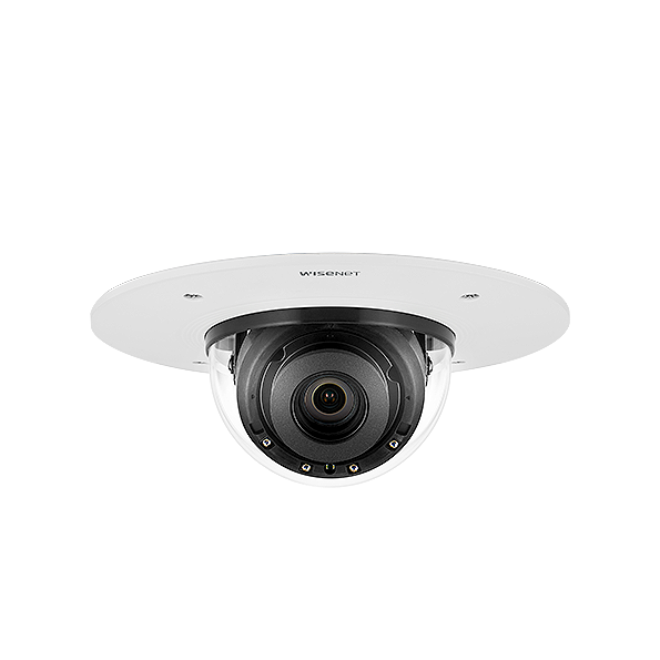 Hanwha VisionWISENET P Series 4K IR Internal Recessed Mount Dome AI Camera (4.5-10m