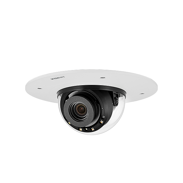 Hanwha VisionWISENET P Series 4K IR Internal Recessed Mount Dome AI Camera (4.5-10m