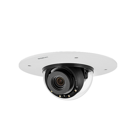 Hanwha VisionWISENET P Series 4K IR Internal Recessed Mount Dome AI Camera (4.5-10m