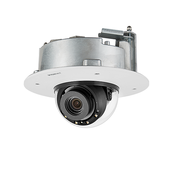 Hanwha VisionWISENET P Series 4K IR Internal Recessed Mount Dome AI Camera (4.5-10m