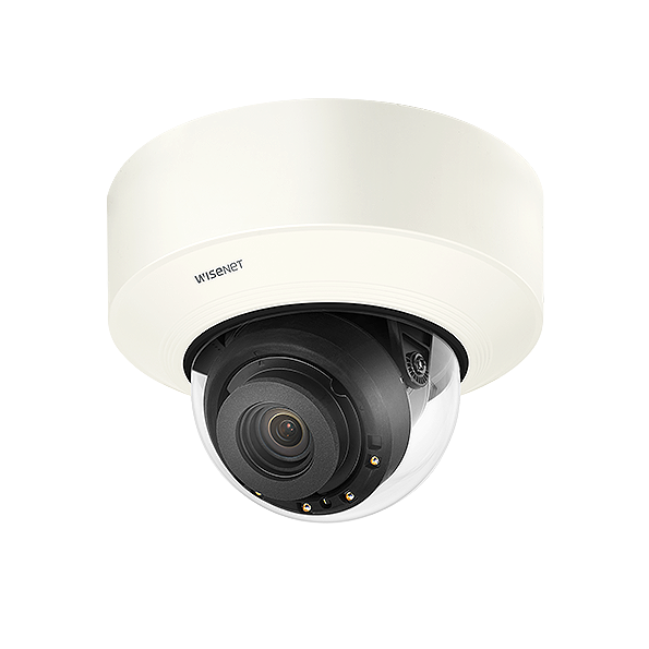 Hanwha VisionWISENET P Series 4K IR Vandal Internal Dome AI Camera (4.5-10mm Lens)