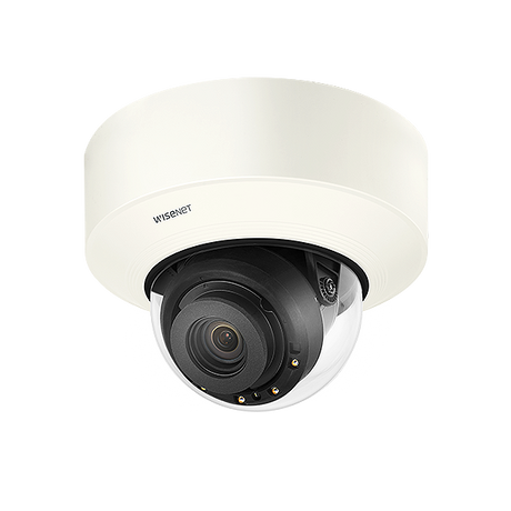 Hanwha VisionWISENET P Series 4K IR Vandal Internal Dome AI Camera (4.5-10mm Lens)